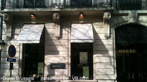 Gucci, clothing store, Brussels, Boulevard de Waterloo, 49 